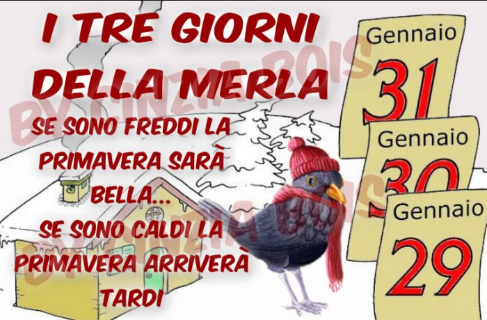 I Giorni della Merla  e la Candelora: leggende e tradizioni